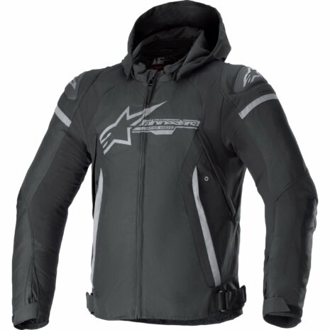 Alpinestars Zaca WP Textiljacke schwarz/dunkelgrau XXL Herren