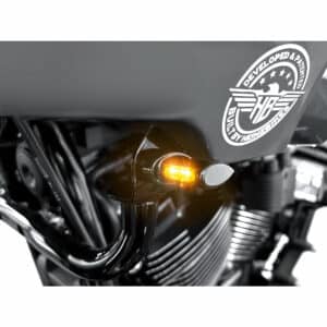 HeinzBikes LED Alu Blinkerpaar Micro ST schwarz