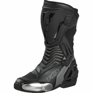 FLM Mandalika Damen Motorradstiefel lang grau 39 Damen