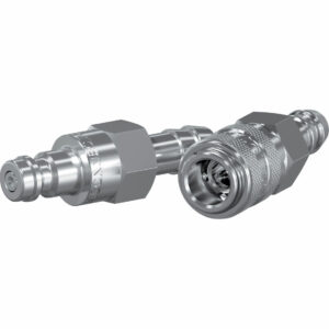 Steinconnector Metall-Schnellverschlusskupplung für Benzinschlauch 8 mm